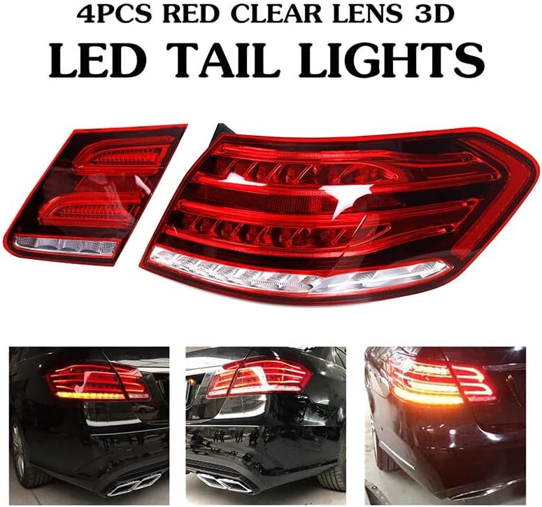 ya 4 8.10 1Pcs Right Outer Taillamp LED TailLight for Mercedes-Benz E Class W212 2014-2016