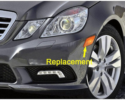 ya 4 8.24 baidi Left Blinker Light Side Marker Light LH Fits 2010-2013 Mercedes W212 E350/550