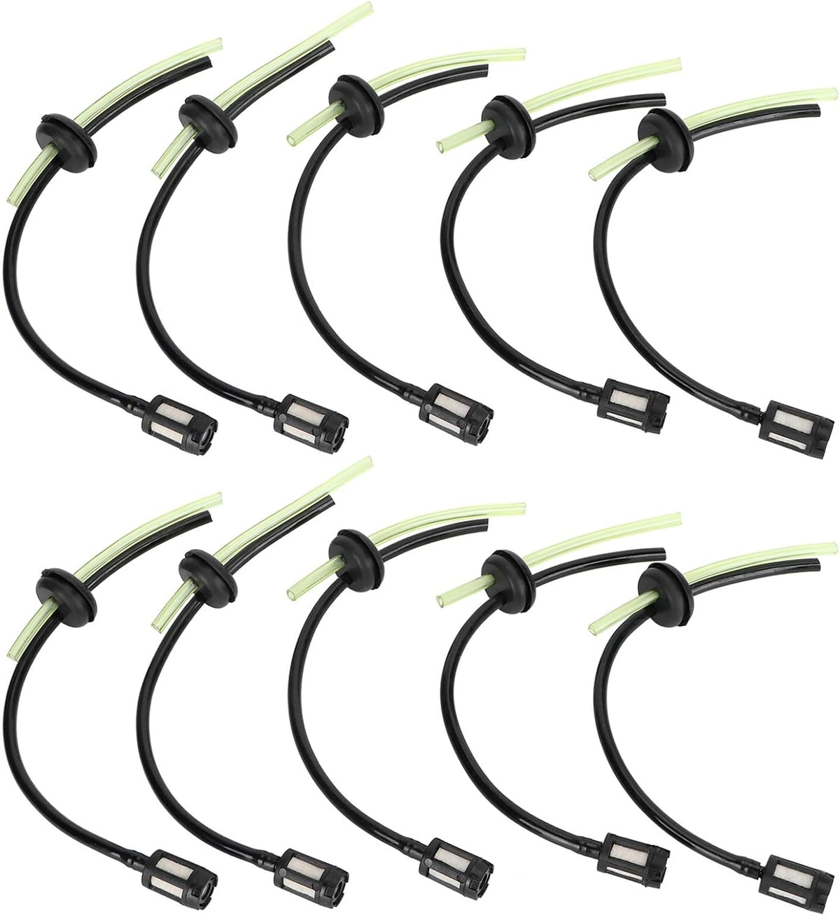 ya 26 10.21 baidi 10Pcs Fuel Filter Hose Assembly Kit Replacement for GX35 Brush-2
