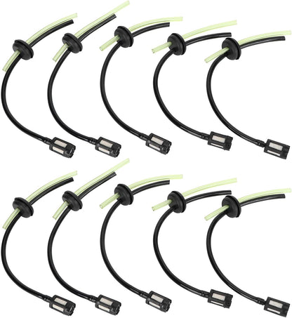 ya 26 10.21 baidi 10Pcs Fuel Filter Hose Assembly Kit Replacement for GX35 Brush-2