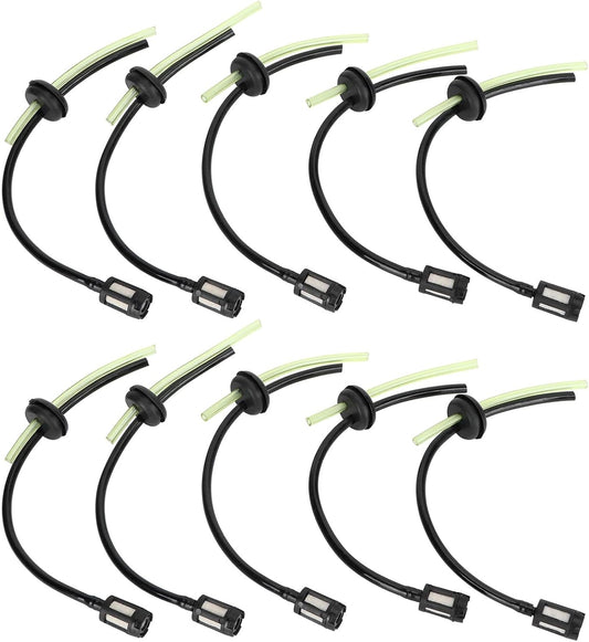 ya 26 10.21 baidi 10Pcs Fuel Filter Hose Assembly Kit Replacement for GX35 Brush-2