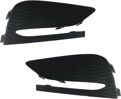 ya 4 8.10 2 Pack Black Fog Lamp Cover Trim Stripe for Chevrolet for Cruze 2016-2018 Parts 