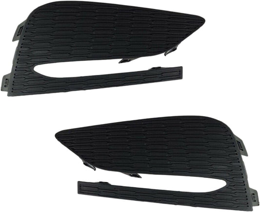 ya 4 8.10 2 Pack Black Fog Lamp Cover Trim Stripe for Chevrolet for Cruze 2016-2018 Parts 