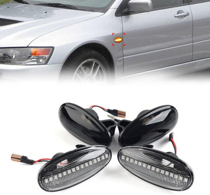 ya 10 9.16 zhengce LED Side Marker Lights Turn Signal Lamp for Mitsubishi for Pajero Shogun MK