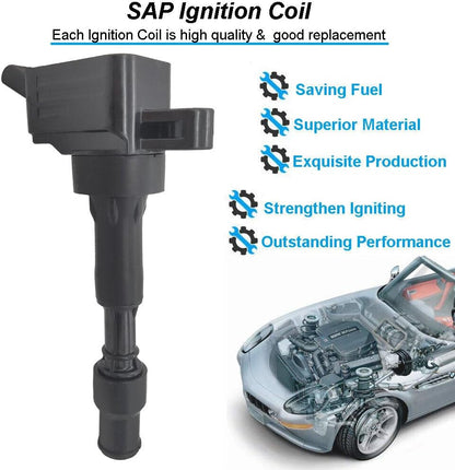 ya 4 8.14 Ignition Coil for Hyundai for Elantra Kona Sonata for Veloster for Elantra for Kia Forte UF816