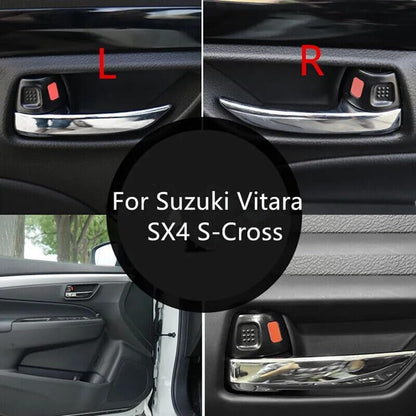 ya 5 8.24 baidi Front and Rear Left and Right Inner Door Handles for Suzuki Vitara SX4 S-Cross