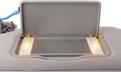 ya 11 9.14 baidi83280-TLY-H11ZB Gray Sun Visor for Honda for CR-V Interior W/Mirror Light Left New