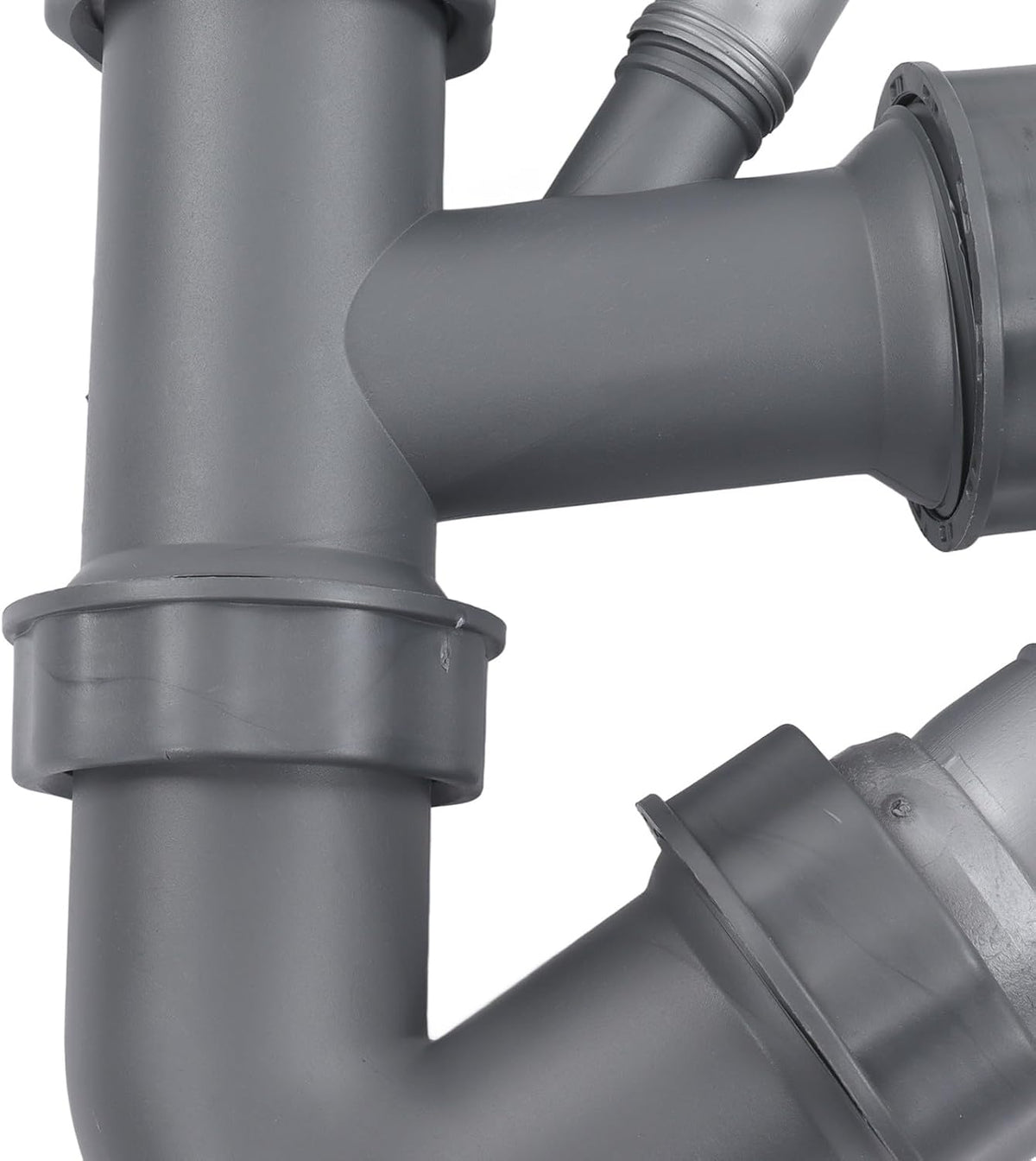 ya 26 10.21 baidi Kitchen Sink Double Hose Drain Kit Quick Draining Expandable Multiple