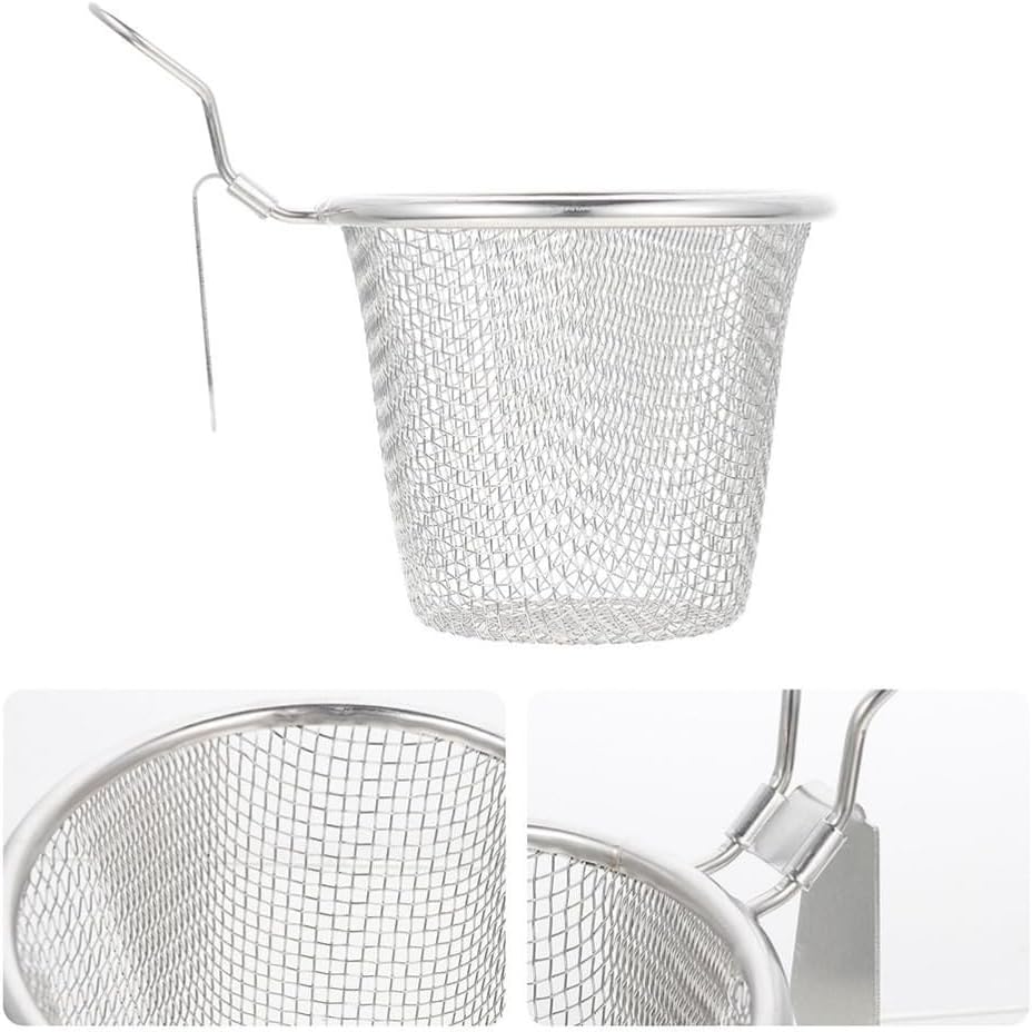 ya 14 9.20 baidi 2 Pcs Colander Set Slotted Spoon Pasta Kitchen Hot Pot Strainer Strainers-1