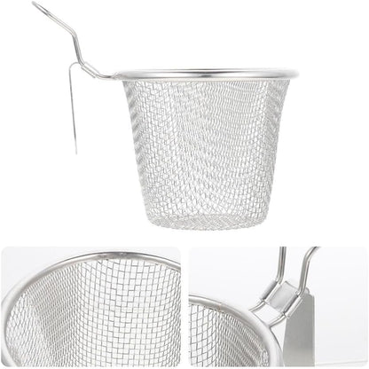 ya 14 9.20 baidi 2 Pcs Colander Set Slotted Spoon Pasta Kitchen Hot Pot Strainer Strainers-1