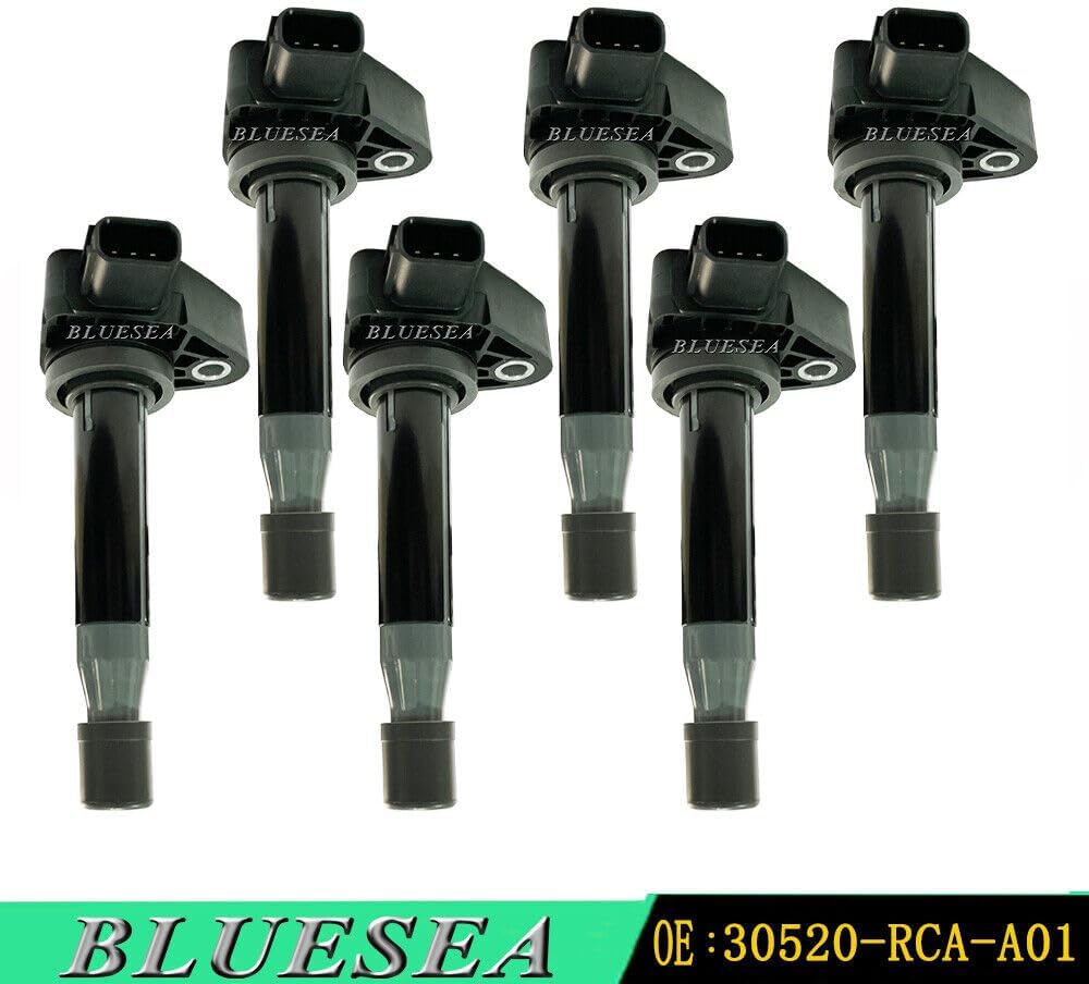 ya 4 8.14 6 Pack Ignition Coils for Honda Odyssey for Accord 3.5L 30520-RCA-A01