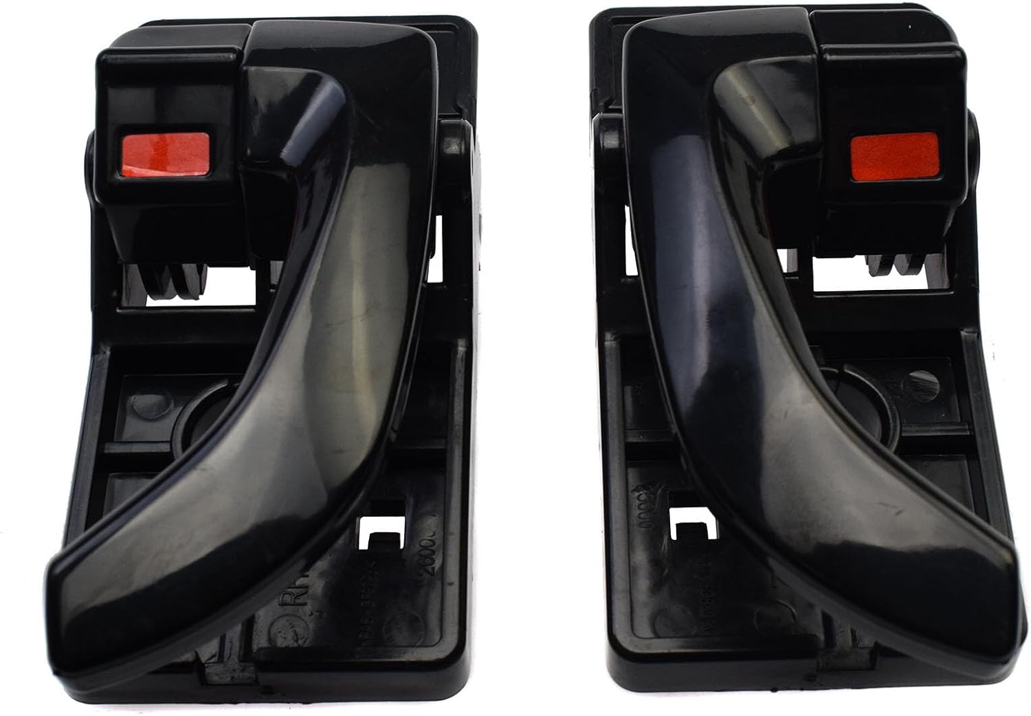 ya 4 8.14 Black Inner Door Handle Driver and Passenger Side for Hyundai for Tucson 05-09