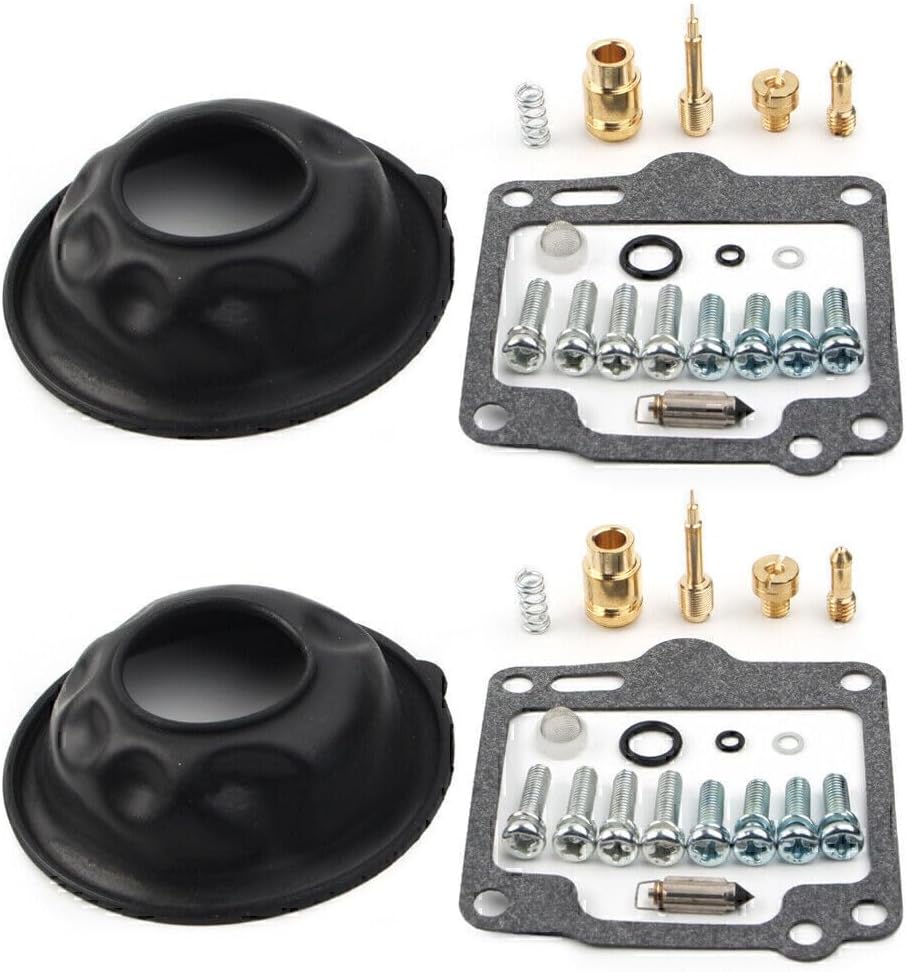 ya 2 8.15 for Yamaha XV750 Virago 750 1988-97 Carburetor Carb Repair Plunger Diaphragm Kit