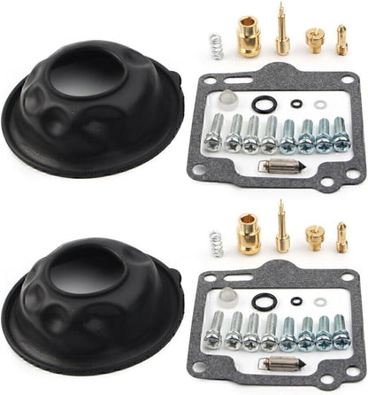 ya 2 8.15 for Yamaha XV750 Virago 750 1988-97 Carburetor Carb Repair Plunger Diaphragm Kit