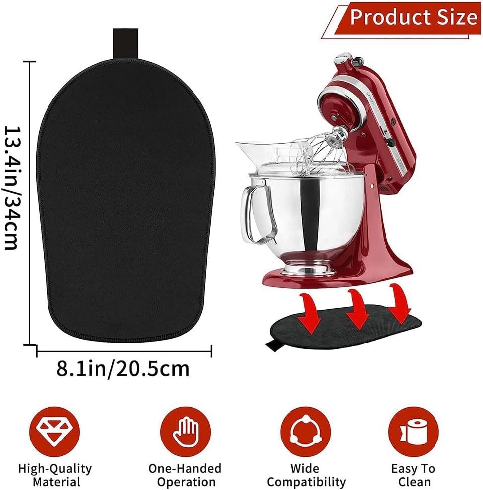 ya 14 9.20 baidi Double Side Mixer Slide Mat for Stand Non-Slip Moving Mat for 4.5L 5L-1
