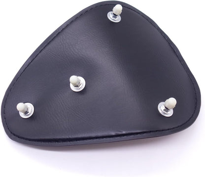 ya 4 8.8.2 New Black Crocodile PU Leather Style Solo for Seat for Harley Chopper Bobber Custom