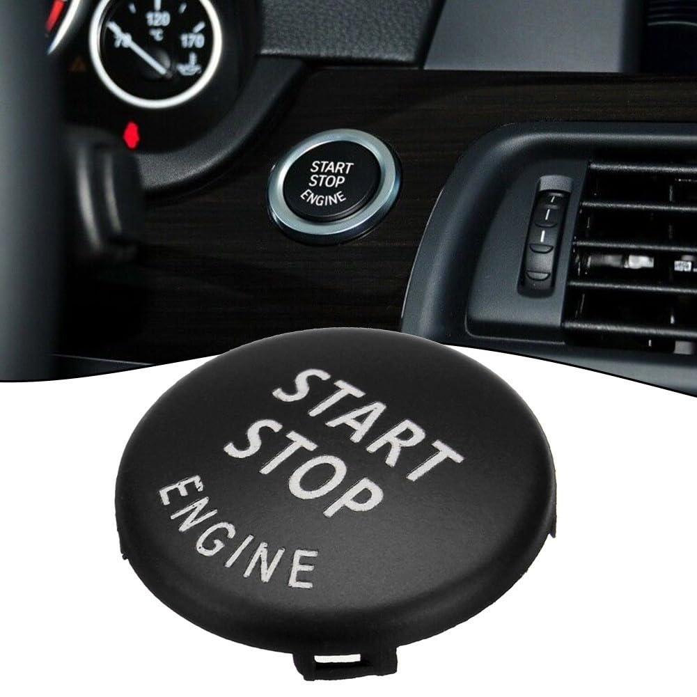 ya 23 10.7 baidi Stop Engine Button Switch Cover for E70 X6 E71 Black