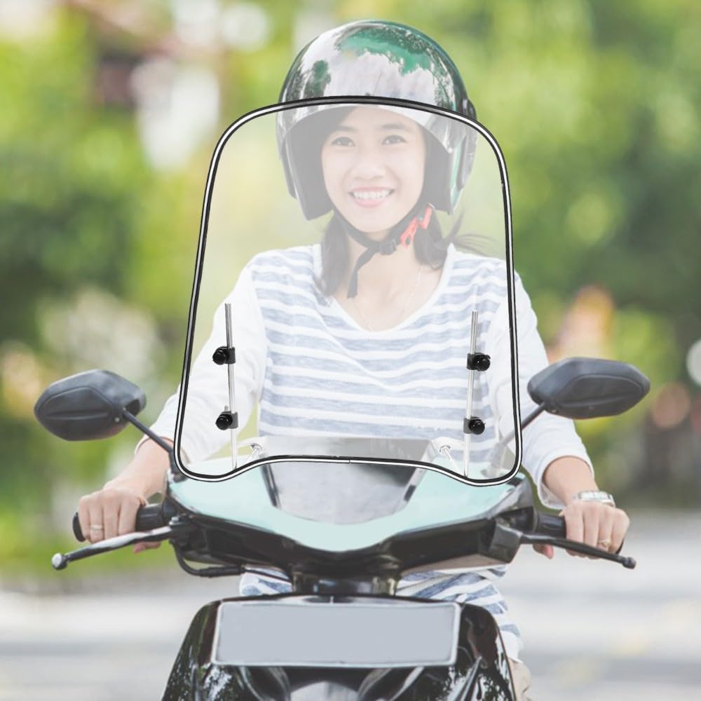 ya 2 8.15 1 Set Replacement Motorcycle Windscreen Motorbike Windshield Clear Wind