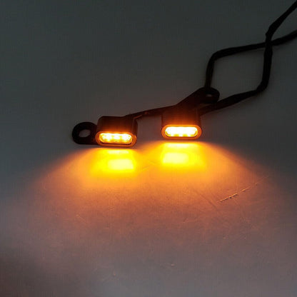 ya 2 8.15 Front Turn Signal Light for Mini Light for Harley Dyna models 1999-2017 Sportsters