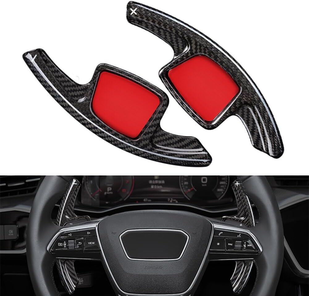 ya 10 9.16 zhengce Steering Wheel Shift Paddle Shifter Extension for Audi A3 A4 A5 A6 A7 S4 S5