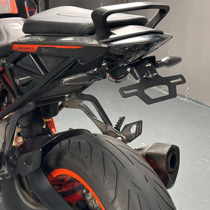 ya 13 9.15 baidi For 1290 Super Duke GT Foldable Fender Eliminator License Plate Rear Turn Signal