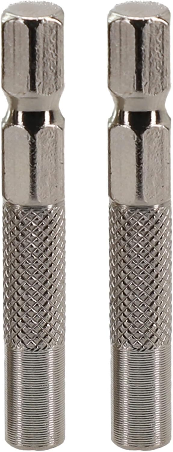 ya 26 10.21 baidi 2x Hex Shank 1/4 Insert Bit Adapter To 4mm Electric Screwdriver Socket Holder