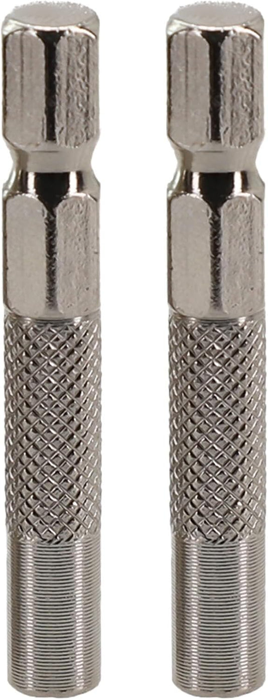 ya 26 10.21 baidi 2x Hex Shank 1/4 Insert Bit Adapter To 4mm Electric Screwdriver Socket Holder