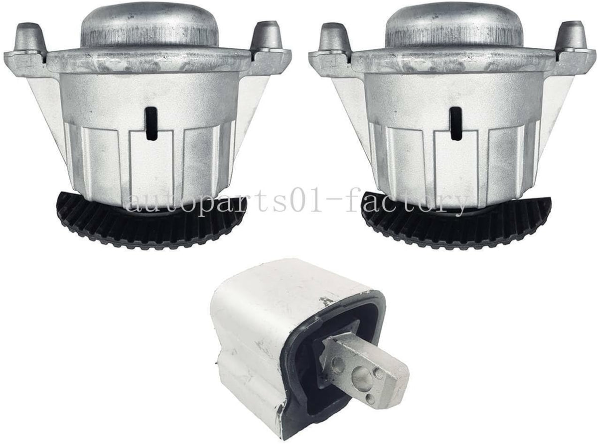 ya 4 8.8.2 3PCS Engine Motor & Transmission Mount for Mercedes-Benz C300 C350 E350