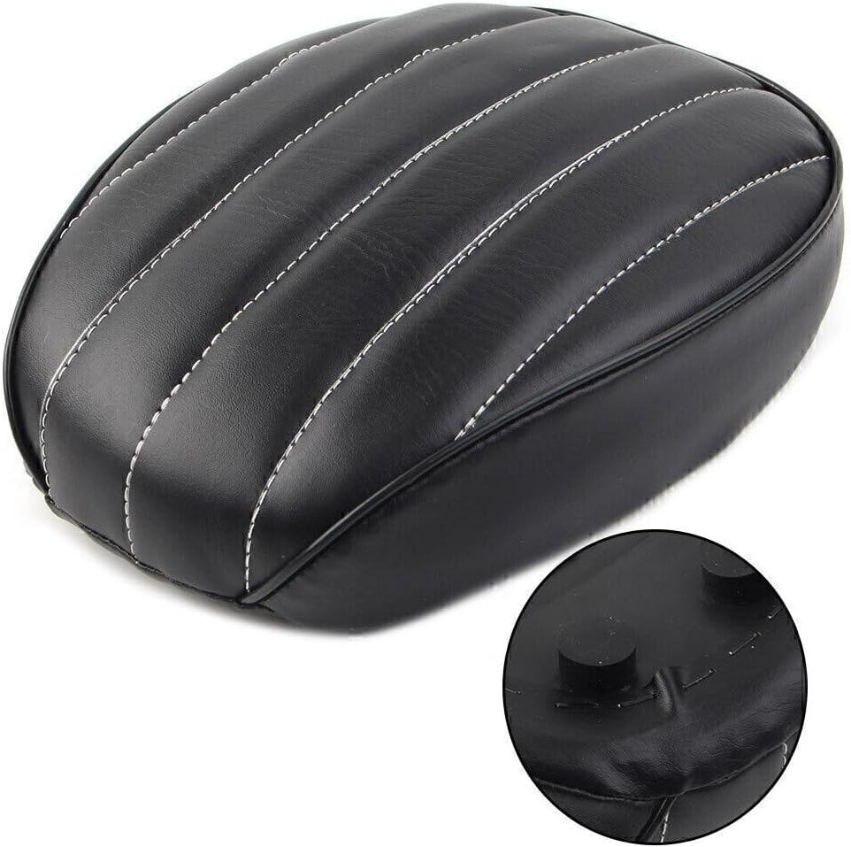 ya 4 8.8.2 1x Rear Passenger Cushion Pillion for SEAT Pad Fit for Harley X48 72 XL1200 Sportster