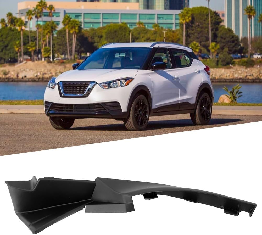 ya 23 10.7 baidi Front Pair Windshield Wiper Cowl Cover For for Nissan/Kicks 2016-2020 Plastic/Black