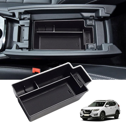 ya 5 8.10 Car Center Armrest Storage Tray Organizer Box Fit 2021-2024 for Nissan Rogue