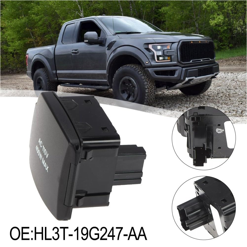 ya 23 10.7 baidi Installation Ready USB Power Socket for 2017 2020 for for Ford for Raptor F150