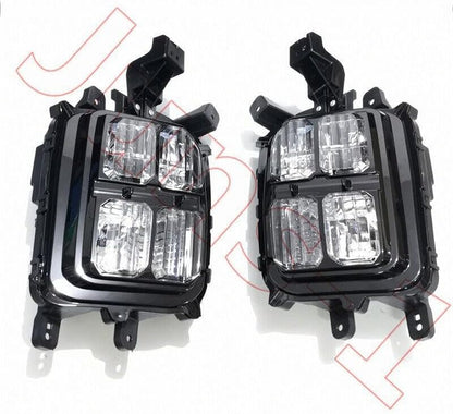 ya 9 10.24 A pair of L+R front bumper fog lights for Mitsubishi for Outlander Sport ASX 2020-2021-