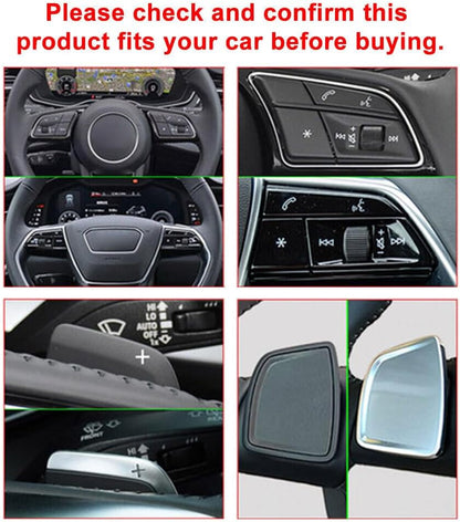ya 5 8.24 baidi Shift Paddle Shifter Extension(Left+Right) Fit for Audi A6 C8 A7 4KA A8 S4 S5 2020