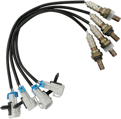 ya 9 10.24 4 Pack Oxygen Sensor for 2008-2013 4.8L 5.3L 6.0L for Chevrolet Silverado 1500 V8