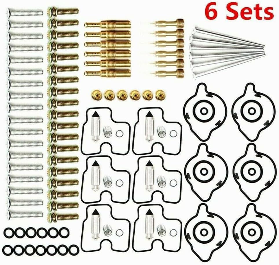ya 23 10.7 baidi 6x For GL1500C GL1500CT Tour Valkyrie 1500 97-03 Carburetor Repair Kit For for Honda