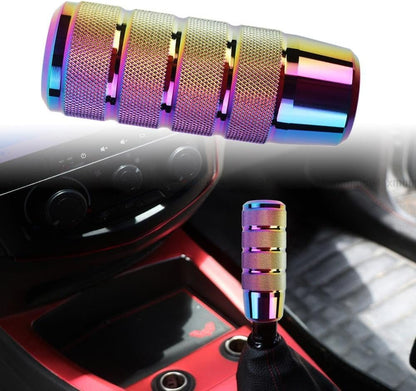 ya 4 8.24 baidi Universal JDM Black Aluminum for Manual Gear Stick Shift Knob Shifter Lever Heads