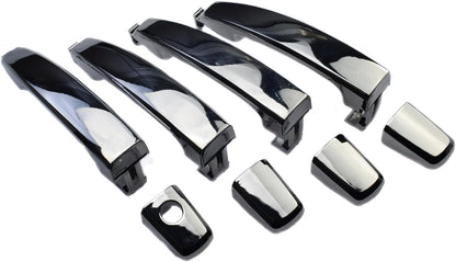 ya 2 8.15 96468266 Chrome Exterior Door Handle 4 Piece Set for Chevrolet Aveo 2007-2009