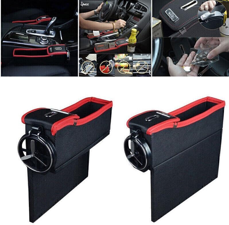 ya 2 8.15 Multi-function Storage Box - Driving for SEAT (Left/Driver for SEAT) PU Leather Car