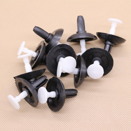 ya 2 8.15 Front Bumper Fascia Retainers Set of 10 Push Type Clips for Chrysler & for Ford