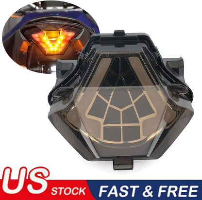 ya 4 8.24 baidi for Yamaha FZ-07 MT-07 MT-25 MT-03 Integrated LED Tail Brake Light Turn Signal