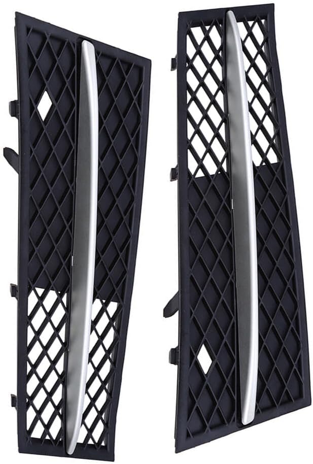 ya 2 8.15 1 Pair Front Lower Bumper Grille for BMW 5 Series F10 F11 2010-2013