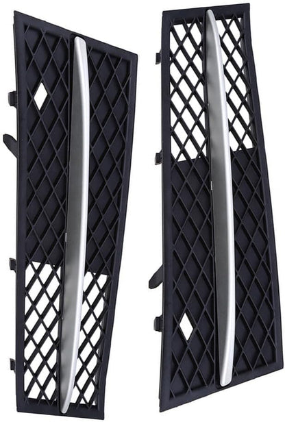 ya 2 8.15 1 Pair Front Lower Bumper Grille for BMW 5 Series F10 F11 2010-2013