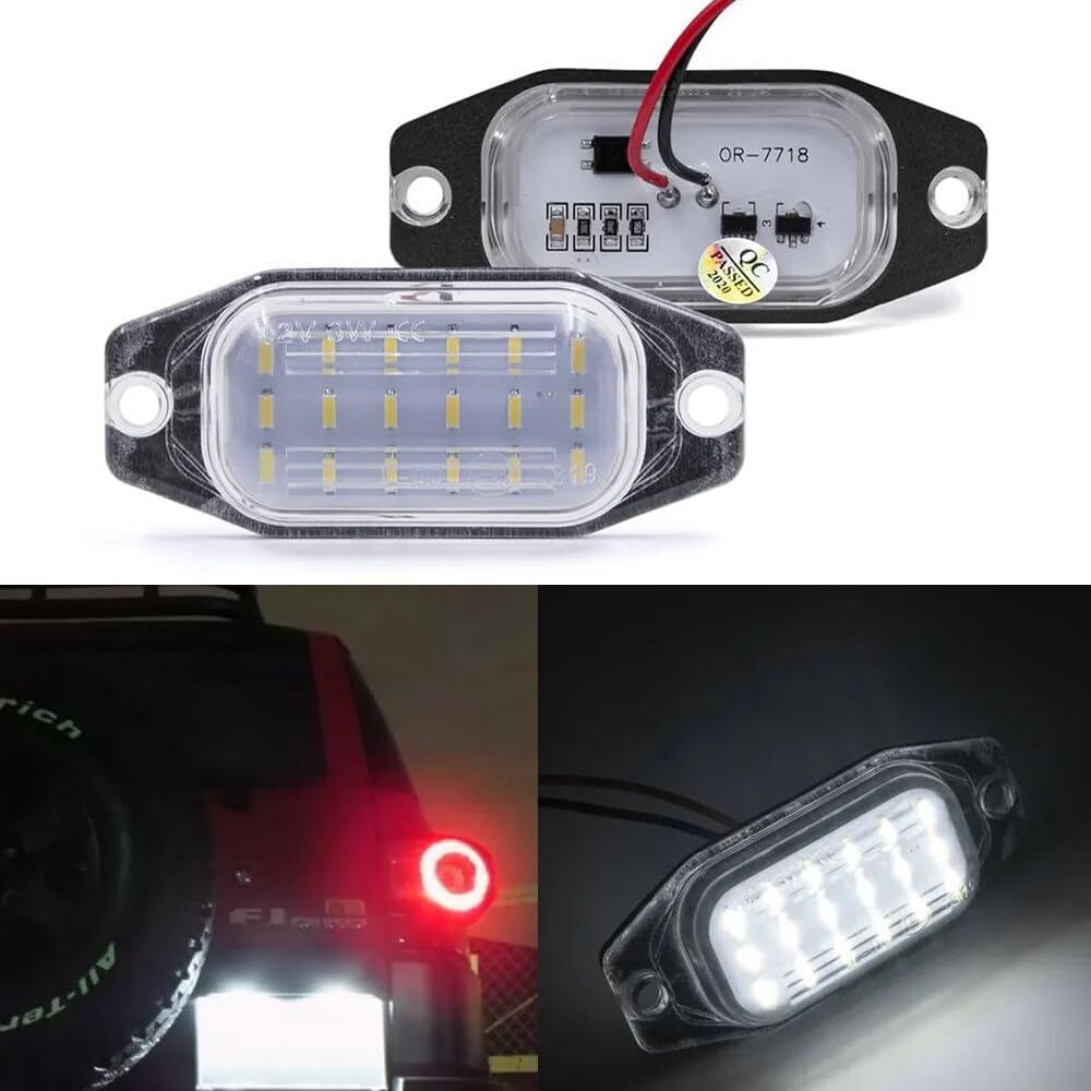 ya 13 9.15 baidi 2x License Plate Light 8127 124010/660110 For for for Lexus LX450 for Toyota Land/FJ Cruiser