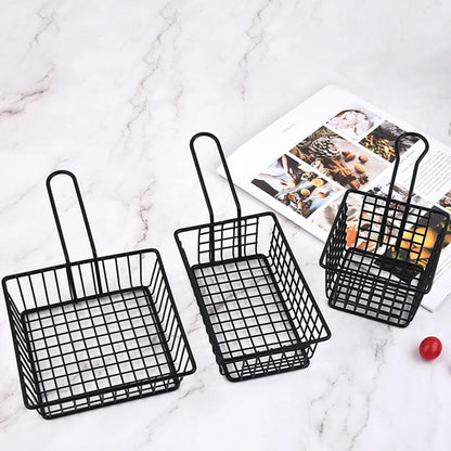 ya 14 9.20 baidi Chips Basket Wire Basket Deep Fried Stainless Steel Kitchen Tools & Gadgets-1
