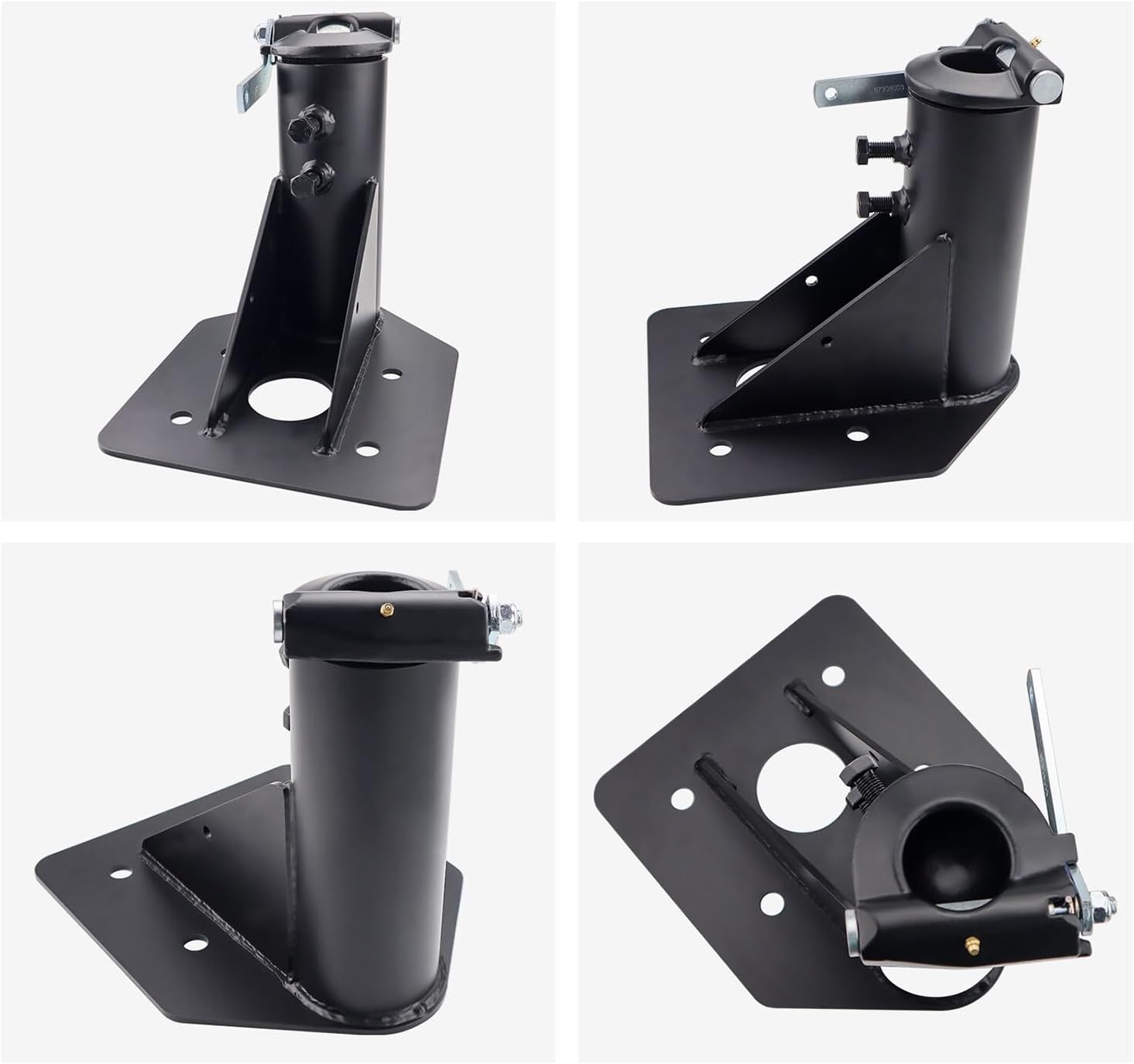 ya 5 8.24 baidi Adjustable 12-17 Fifth (5th) Wheel for Camper RV Adapter Hitch to Gooseneck