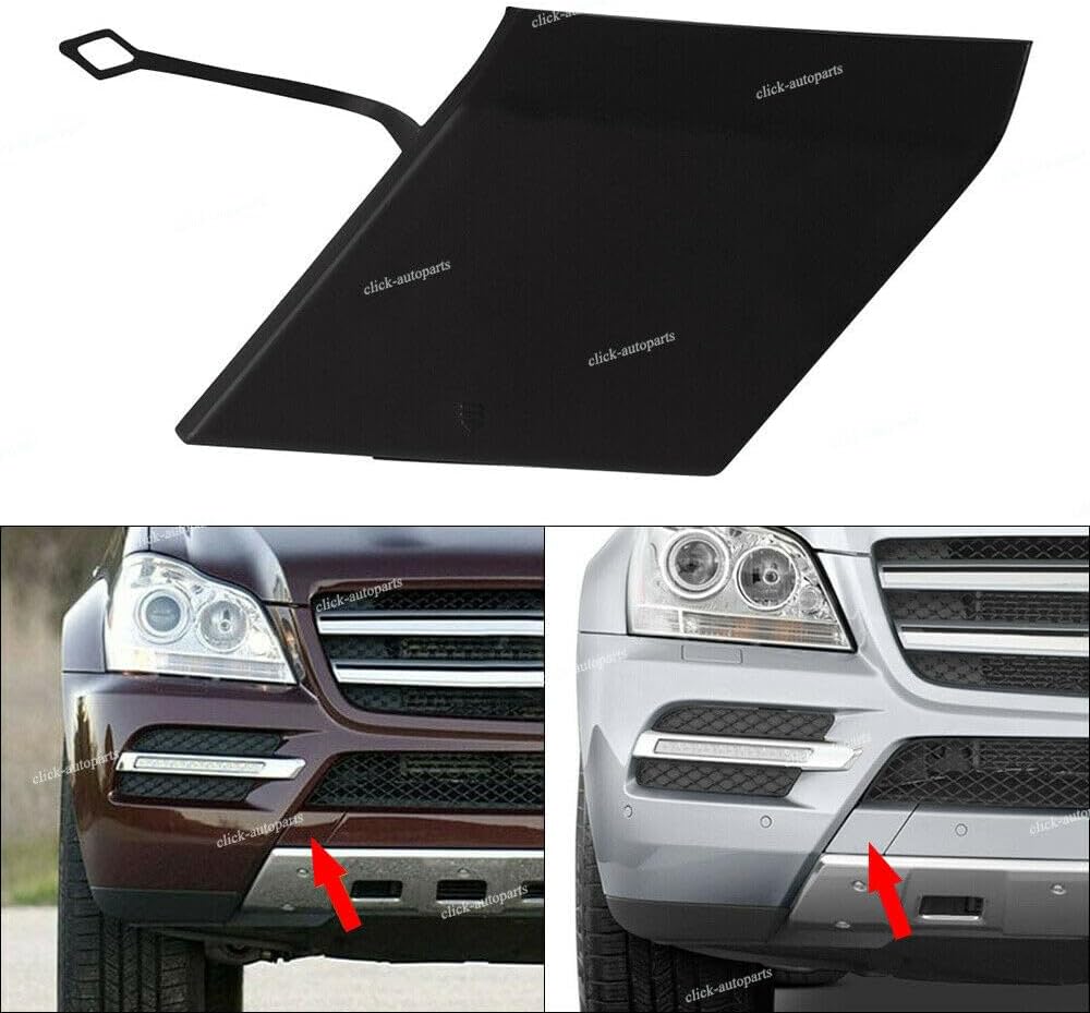 ya 27 10.13 baidi Front Bumper Tow Eye Hook Cover Cap Fits for Mercedes-Benz W164 X164#1648846622