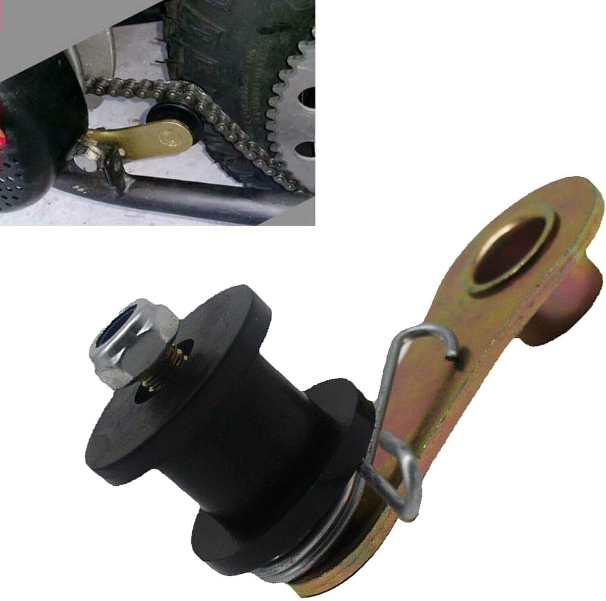 ya 4 8.8.2 Dirt for Mini Bicycle Chain Roller Slider Tensioner Guide