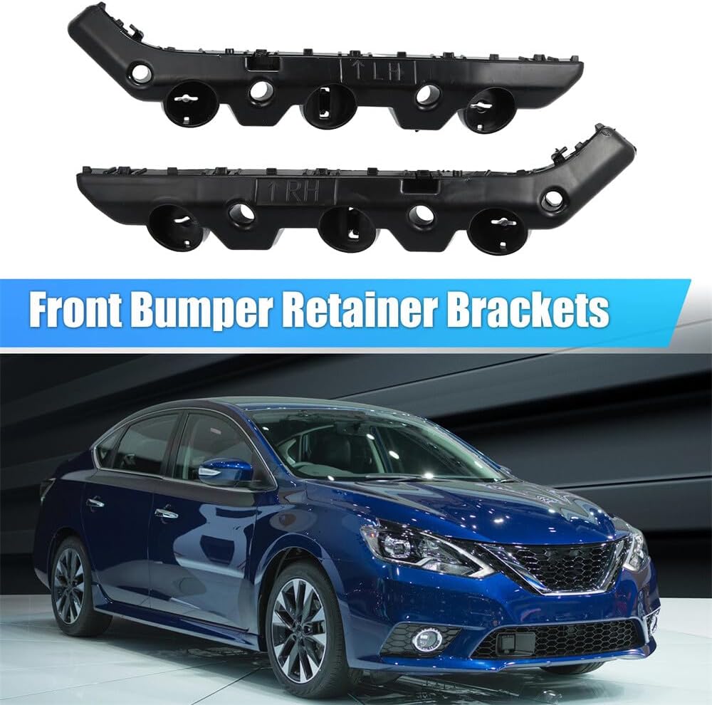 ya 2 8.15 1 Pair Front Bumper Support Bracket Retainers LH &RH for Nissan Sentra 2016-2019