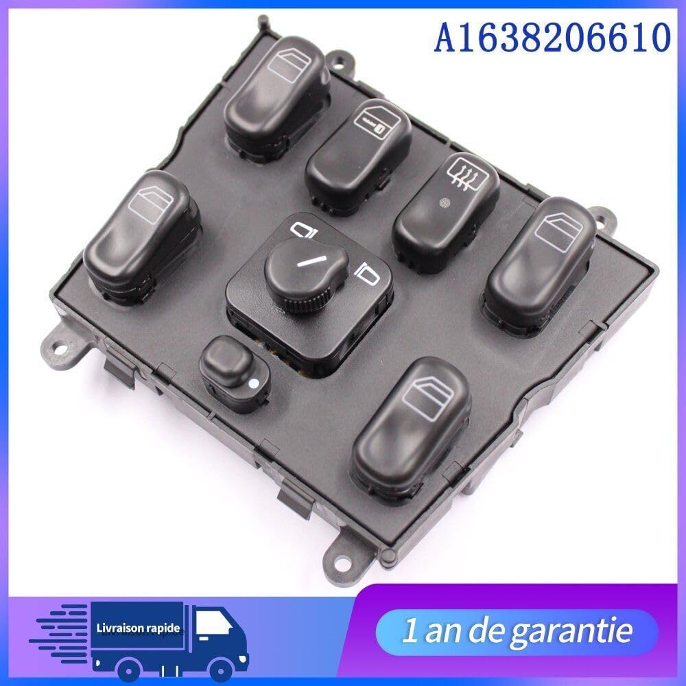 ya 4 8.8 COMMANDE Bouton Leve VITRE Pour for Mercedes W163 ML230 ML320 ML400 L55AMG Neuf